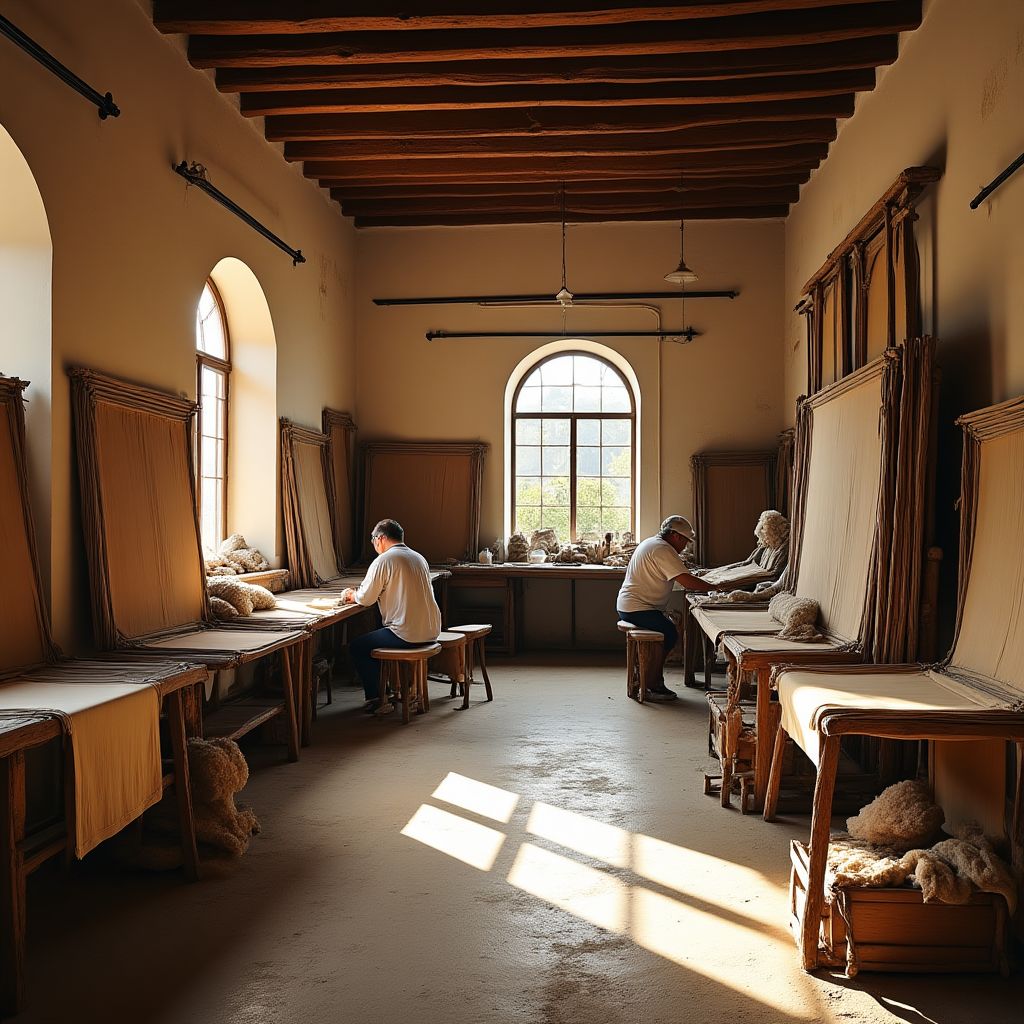Laboratorio di tessitura