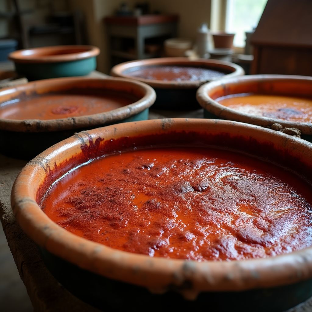 Processo di tintura naturale